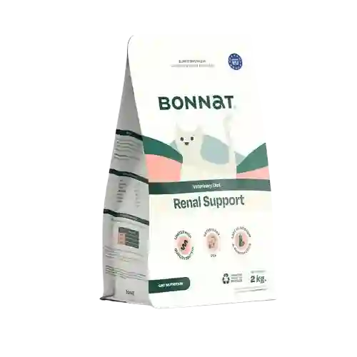 Alimento Seco Bonnat Veterinary Diet Feline Renal Suport 2kg