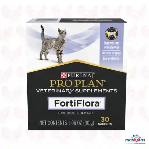 Pro Plan Fortiflora Felino X 30 Sobres