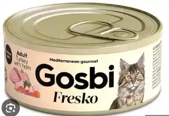 Fresko Cat Adult Turkey With Ham 70 Gr.