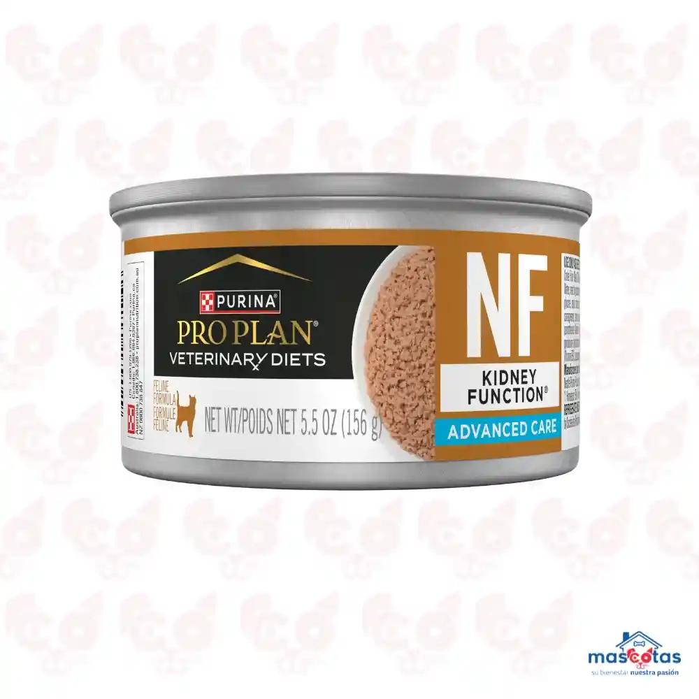 Alimento Húmedo Pro Plan Veterinary Nf Felino Advanced Care 156 Gr