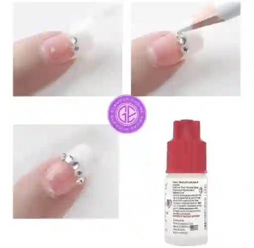 Pegante Adoro Para Uñas Original