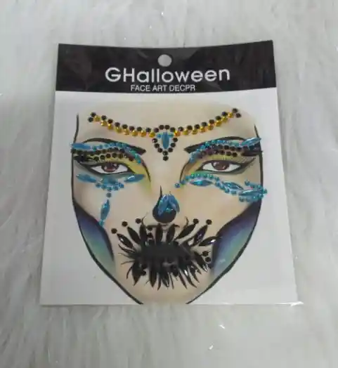 Gemas Adhesivas Pegatinas De Egipcia Para Ojos Y Rostro Maquillaje Hallowe Disfraz