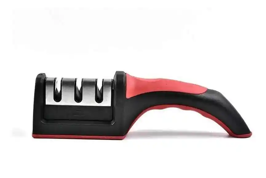 Afilador Cuchillo Con Mango Ergonómico En Acero Inoxidable