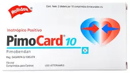 Pimocard 10 Mg X 20 Tabletas