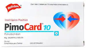 Pimocard 10 Mg X 20 Tabletas