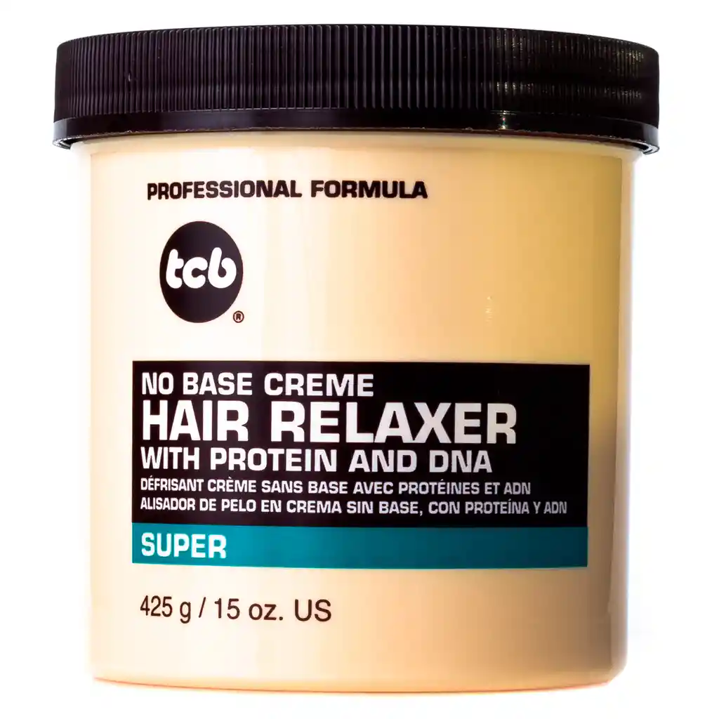 Hair Relaxer Tcb Super Crema Alisador 425 Gr Con Proteinas