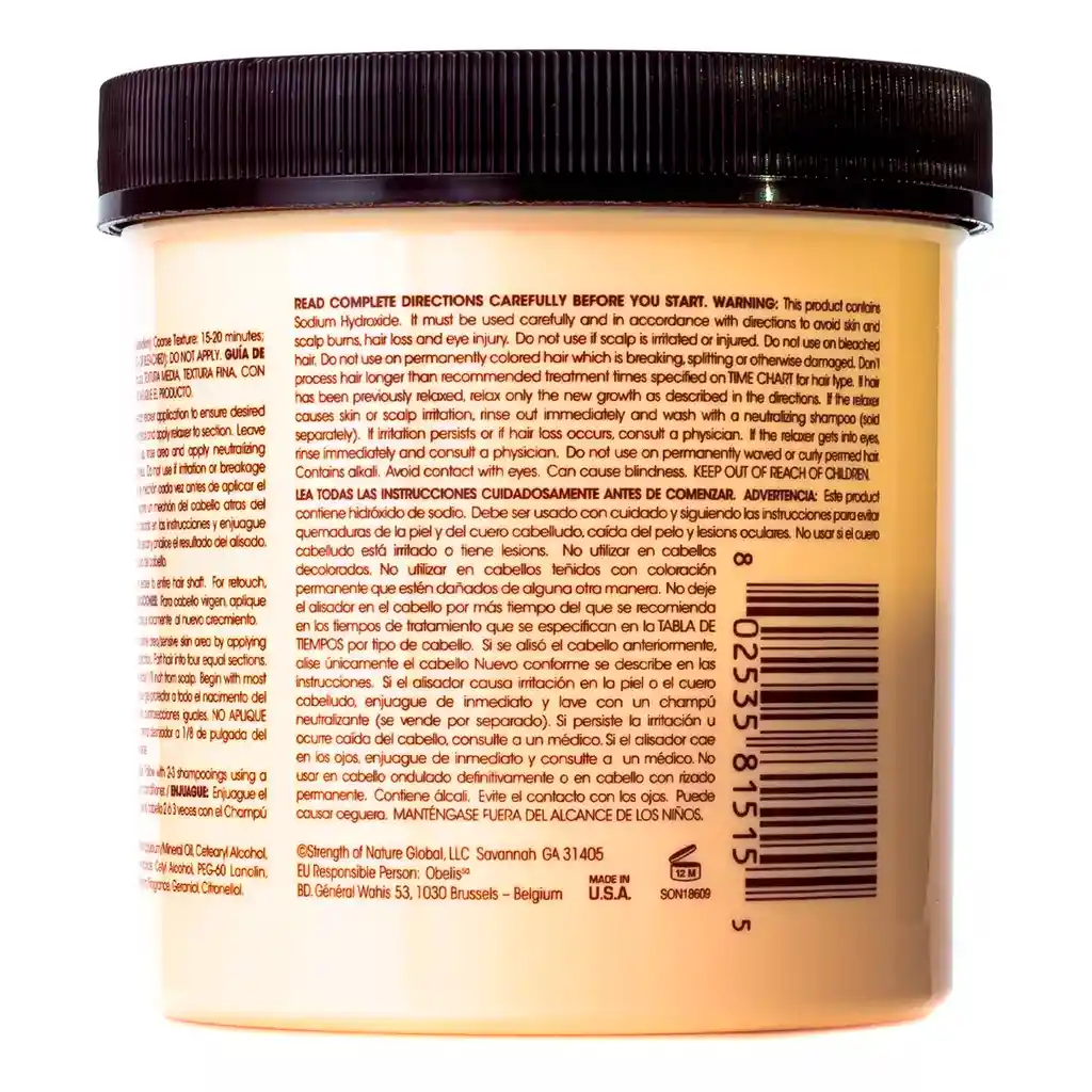 Hair Relaxer Tcb Super Crema Alisador 425 Gr Con Proteinas