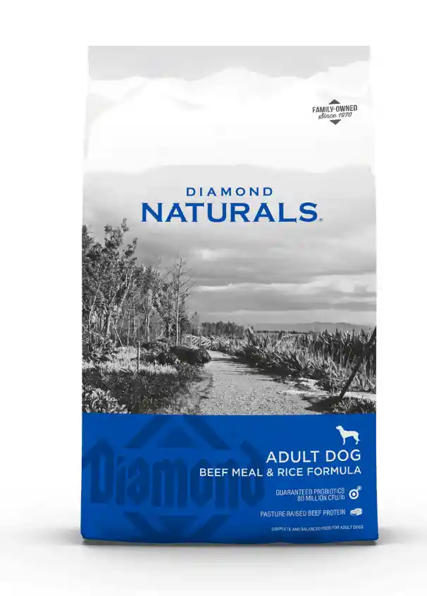 Diamond Naturals Adult Dog Beef Meal And Rice Formula (6lb)