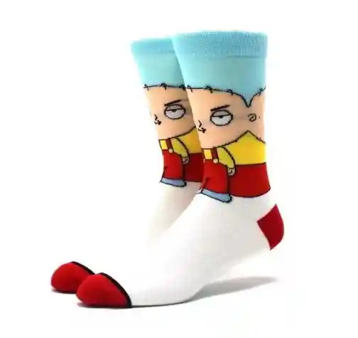 Regalo Calcetines Divertidos Animados Stewie Griffin Padre De Familia - Family Guy - Medias Adulto