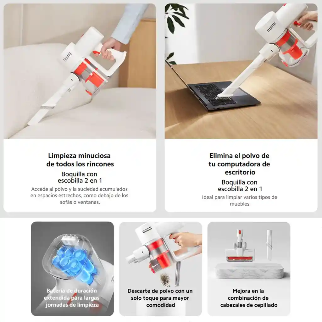 Xiaomi Vacuum Cleaner G20 Lite Aspiradora Inalámbrica Kit