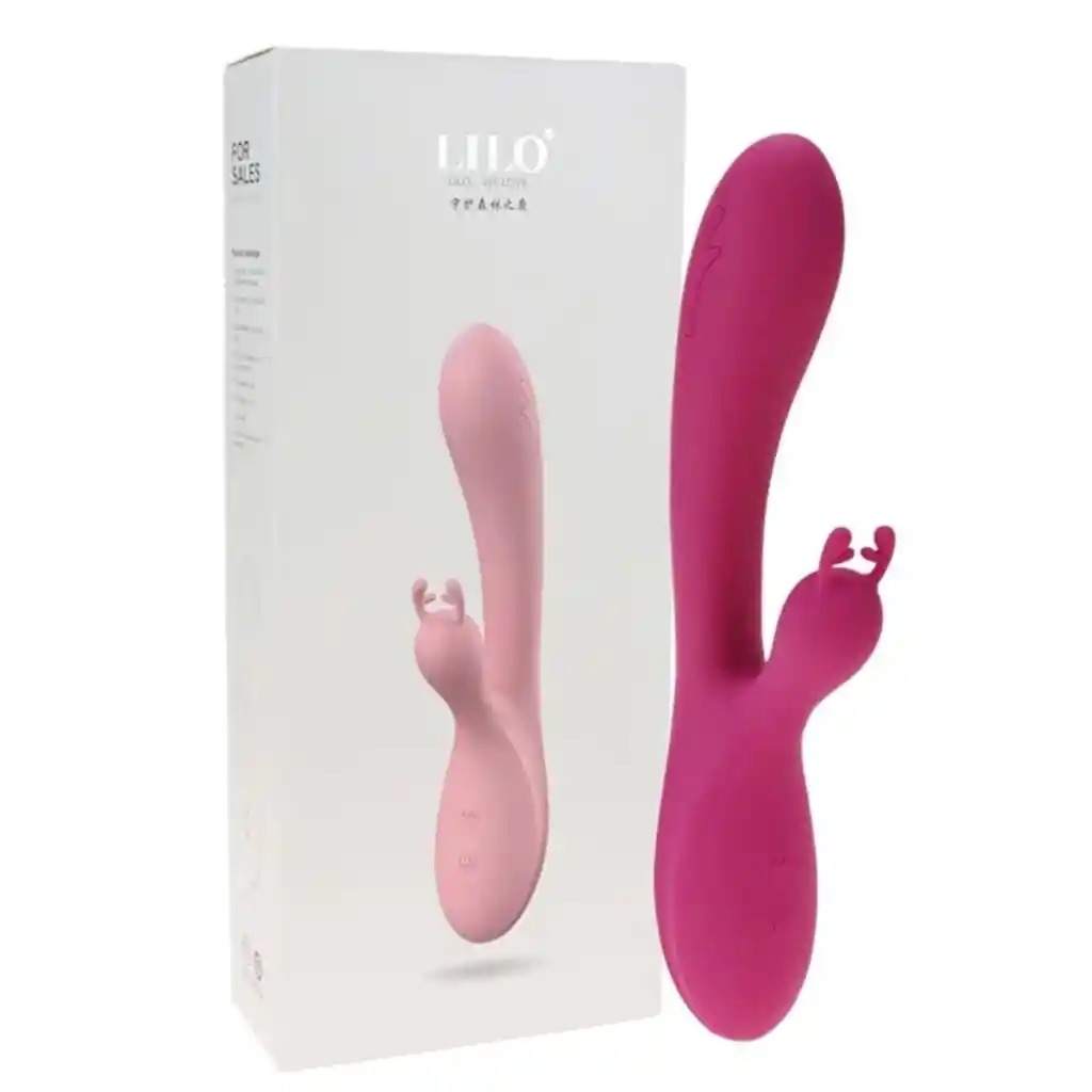 Vibrador Doble Estimulacion Clitorial Y Punto G We Love