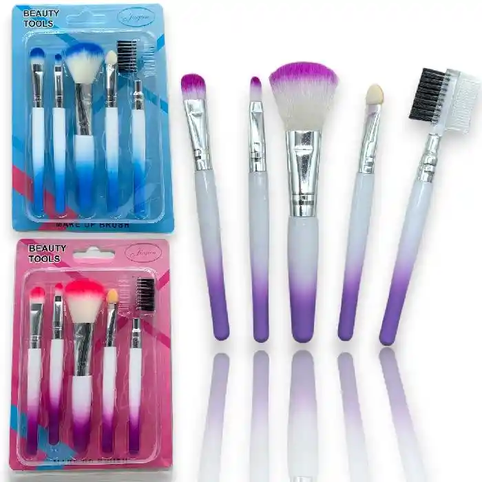 Kit X5 De Brochas Professional Beauty Tools