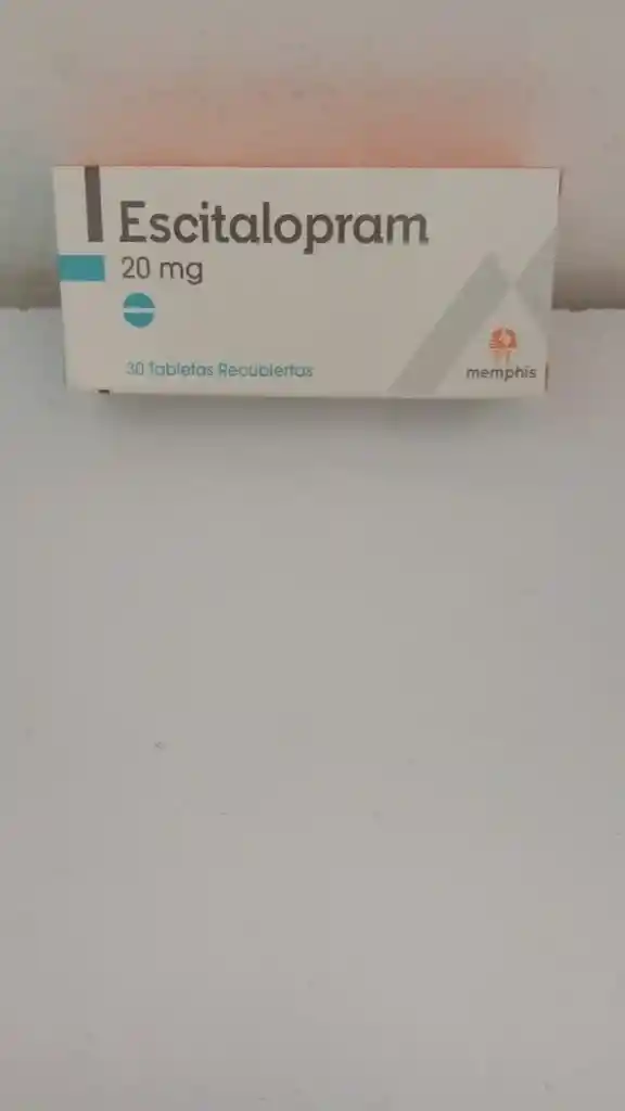 Escitalopram 20 Mg X 30 Tabs