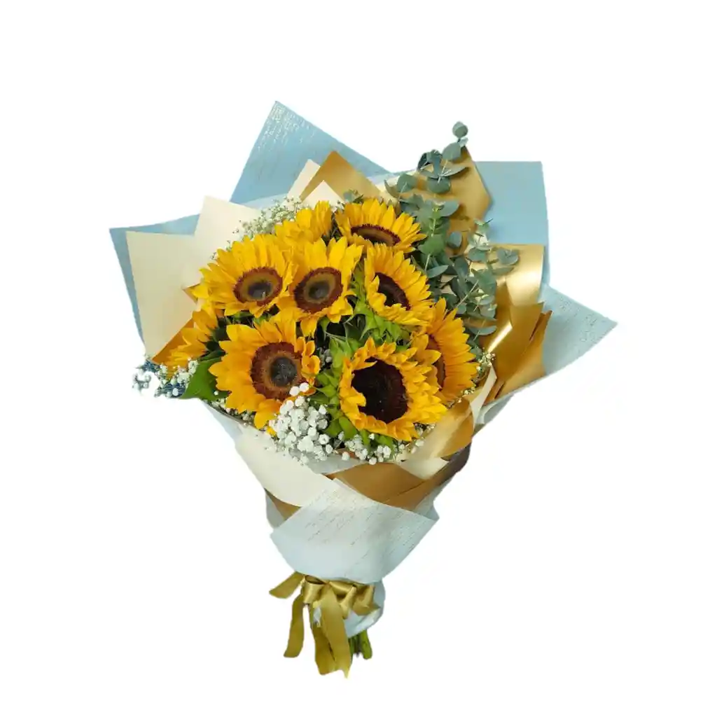 Bouquet Cascada 10 Girasoles