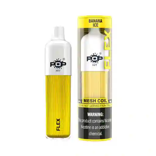Pop Hit Flex 3000 Puffs - Banana Ice