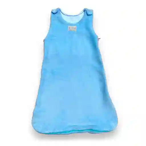 Saco De Dormir Tipo Cobija Para Bebé, Sin Mangas, Tela Antialérgica, Cálida Para Tu Bebé Azul 0 A 6 Meses - Emebe