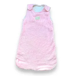 Saco De Dormir Tipo Cobija Para Bebé, Sin Mangas, Tela Antialérgica, Cálida Para Tu Bebé Rosa 0 A 6 Meses - Emebe