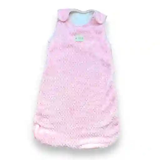 Saco De Dormir Tipo Cobija Para Bebé, Sin Mangas, Tela Antialérgica, Cálida Para Tu Bebé Rosa 0 A 6 Meses - Emebe