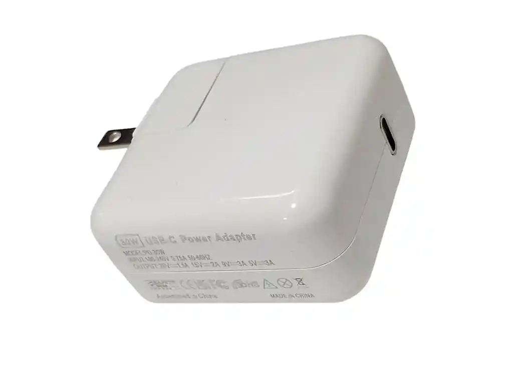 Cargador Tipo C 30w Usb-c A Usb C A1534 A1540 A1646 A1882