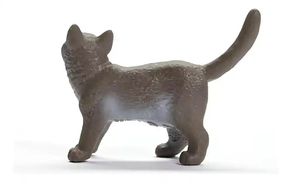 Figura Coleccionable Gato Británico Pintada A Mano Schleich