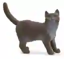 Figura Coleccionable Gato Británico Pintada A Mano Schleich