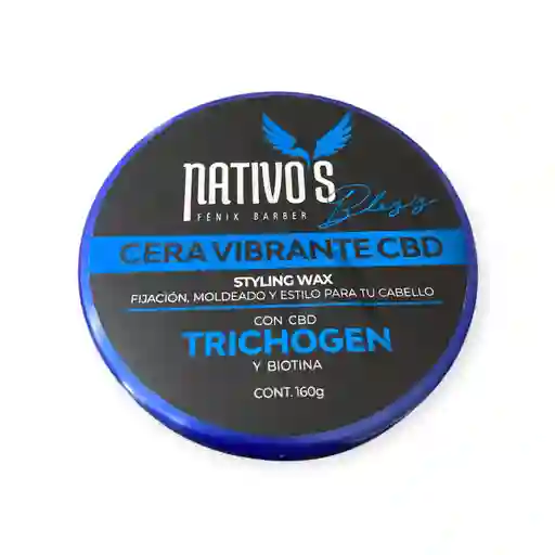 Cera Vibrante Blus Con Cannabis Sativa Nativos X 160g