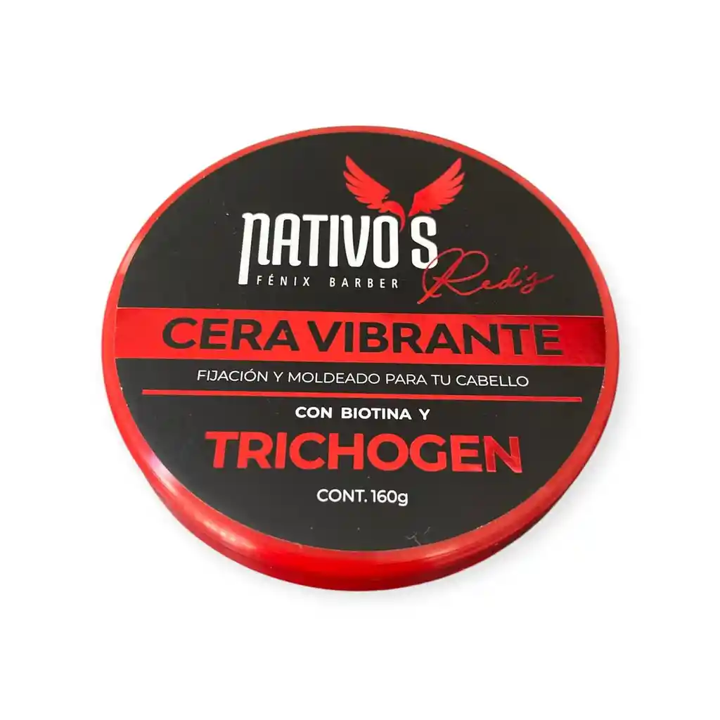 Cera Vibrante Reds Con Biotina Nativos X 160g