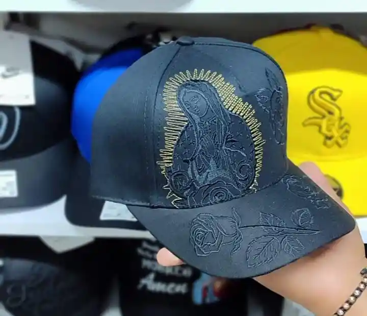 Gorra New York Yankees Negra - Virgen De Guadalupe Edición Especial