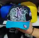 Gorra Westcol Blessd Edición Especial - Negro, Morado Y Turquesa