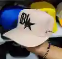 Gorra Rosa Con Estrella Negra - Diseño Exclusivo