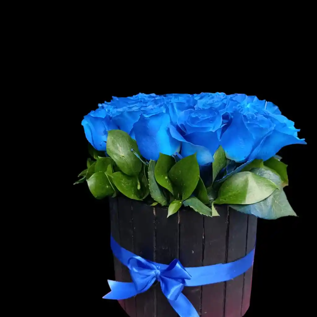 Sembrado De Rosas Azules