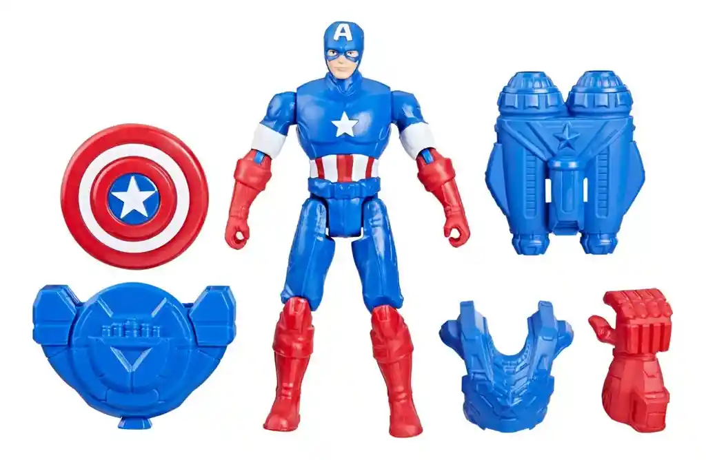 Marvel Avengers - Figura De Capitán América Con Equipamiento F9341