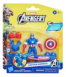 Marvel Avengers - Figura De Capitán América Con Equipamiento F9341