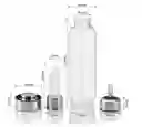 Termo Botella De Agua Con Cristales De Cuarzo Cristal + Estuche
