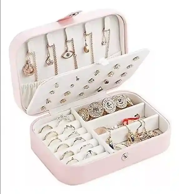 Joyero, Organizador, Estuche Para Joyería, Caja Pequeña