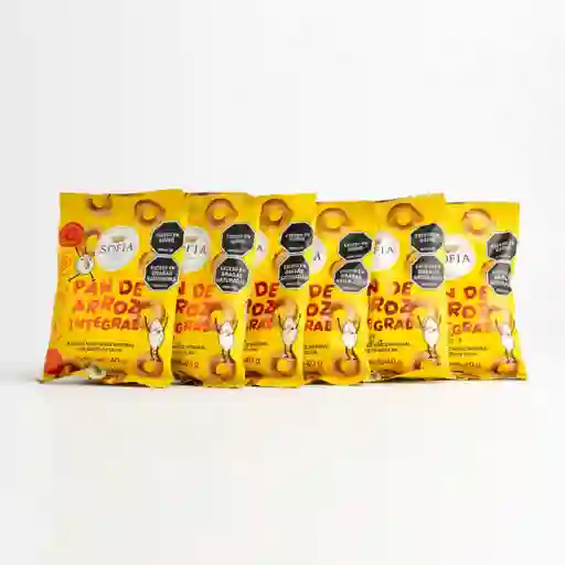 Pack X8 Rosquitas Integrales