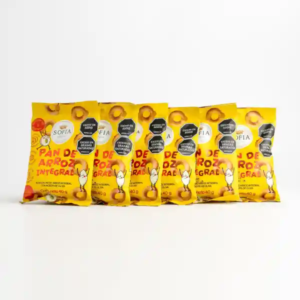 Pack X8 Rosquitas Integrales