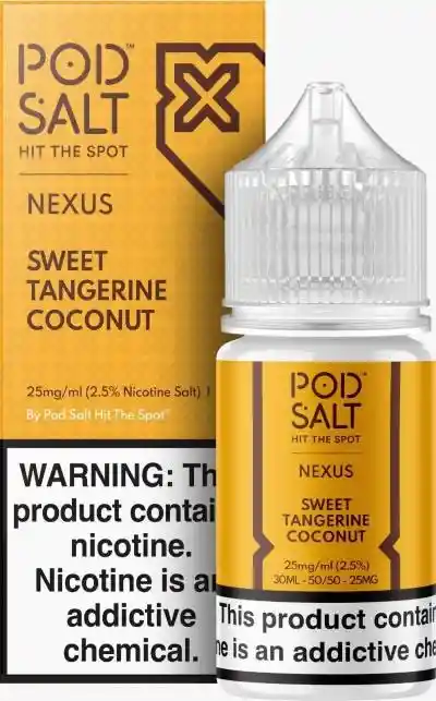 Pod Salt 25mg Sweet Tangerine Coconut