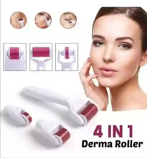 Derma Roller 4 En 1 Cuidado Facial