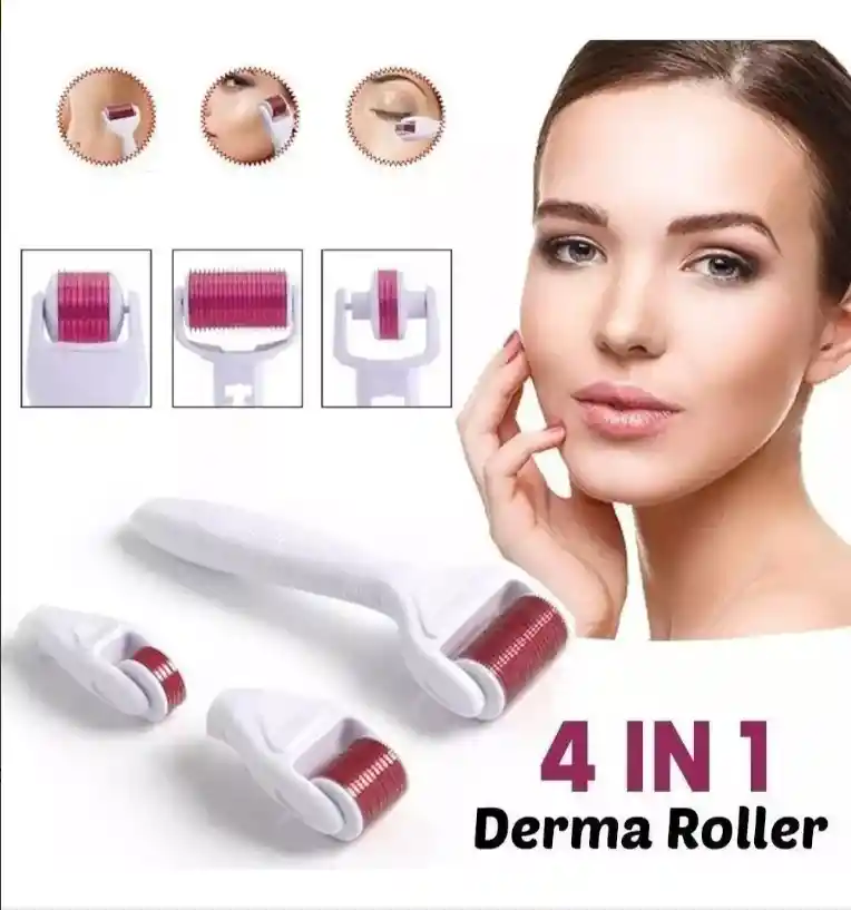 Derma Roller 4 En 1 Cuidado Facial