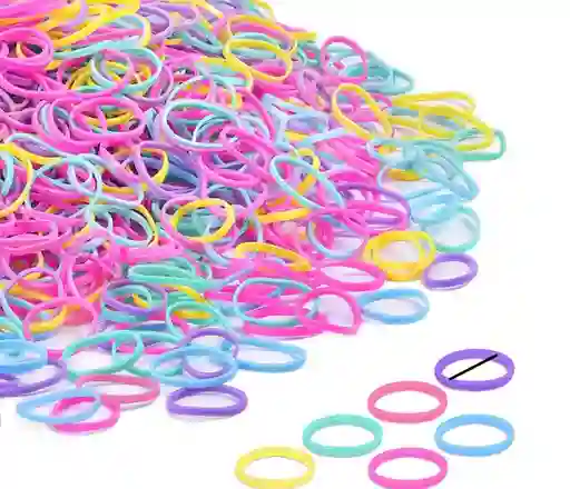 Paquete De Cauchos O Bandas Para El Cabello - Surtido