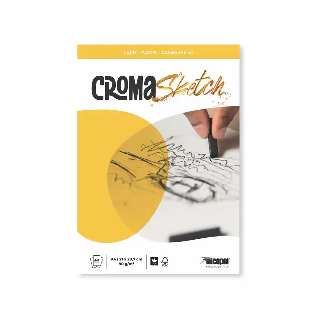 Block Croma Sketch 90 - G - A4 X 40 Hjs