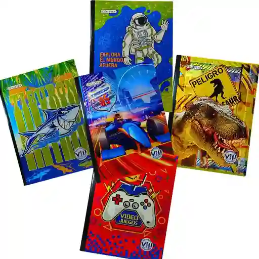 Cuaderno Niño Cosido Línea 100h