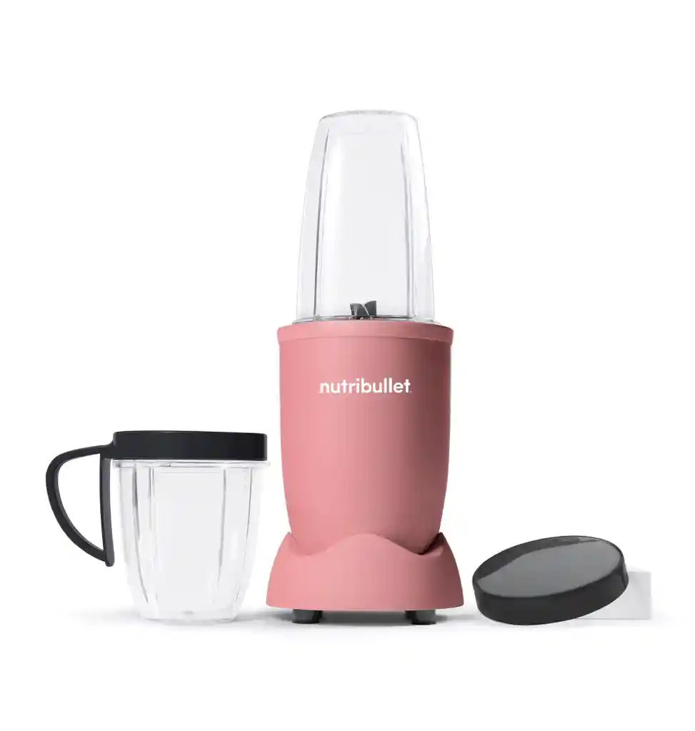 Nutribullet 8 Piezas De 600 Watts De Potencia Color Rosado