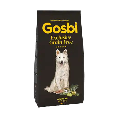 Gosbi Exclusive Grain Free Adult Fish Medium 3 Kg.