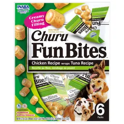 Churu Fun Bites Para Perro De Pollo Y Atun X6uni