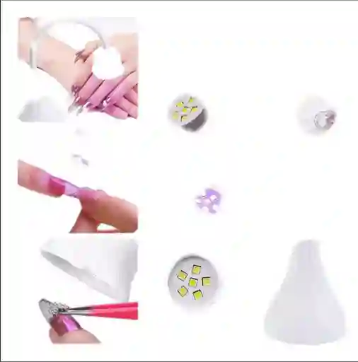 Mini Lámpara De Secado De Uñas, Herramienta De Manicura