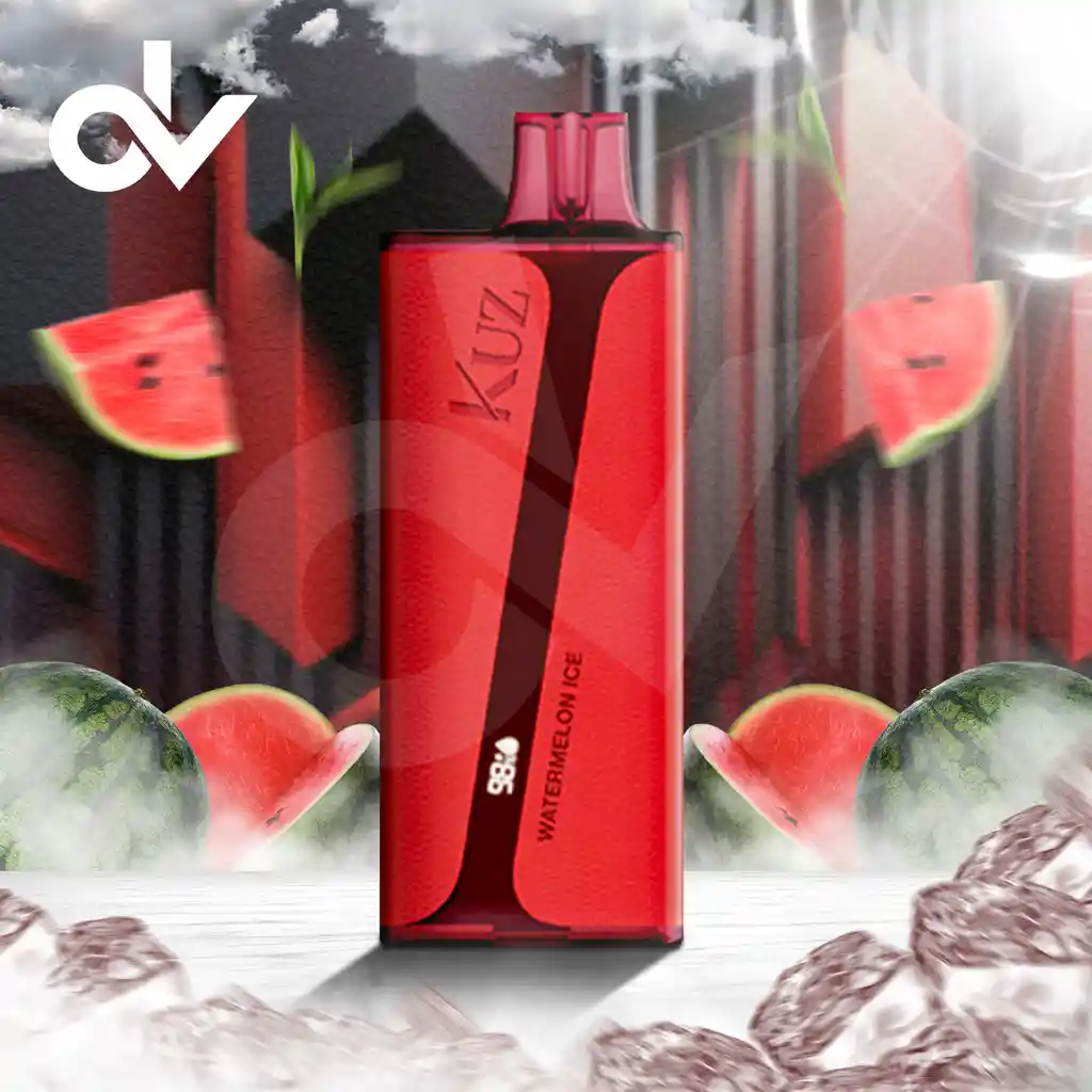 Kuz Vape Watermelon Ice 9.000 Puffs 5%