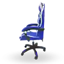 Silla Gamer Ergonómica Azul/blanco En Oferta