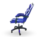 Silla Gamer Ergonómica Azul/blanco En Oferta